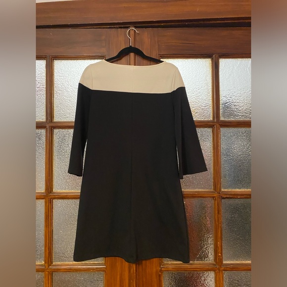 Gap B/W Block Mid-Length Shift Dress - Picture 6 of 6